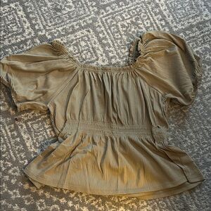 Old Navy Olive Women's Blouse